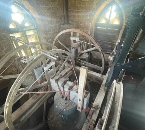 Powerstock belfry detail