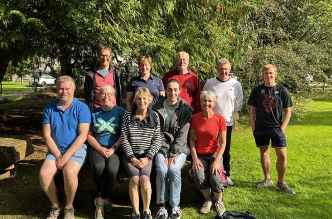 Peal band at Inverary, 16 Sept 2023