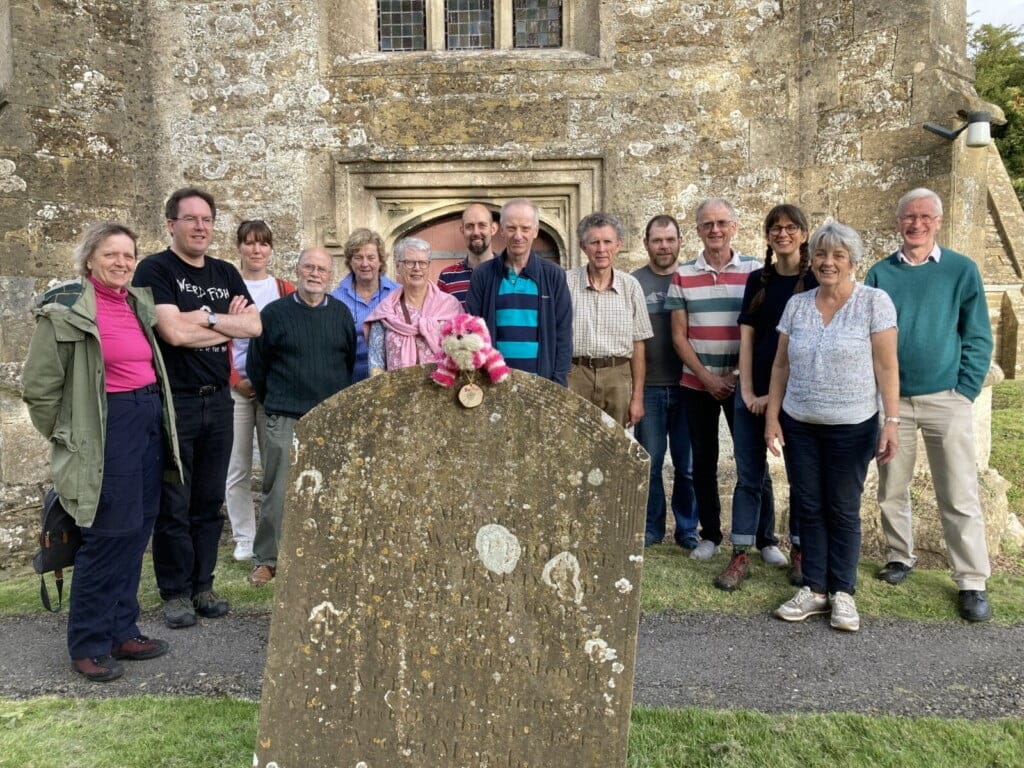 Group photo at Liddington