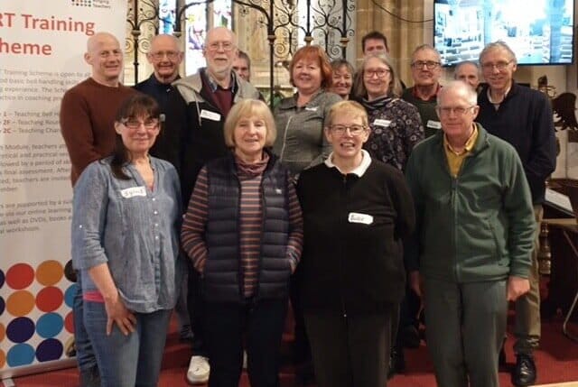 The attendees of the course