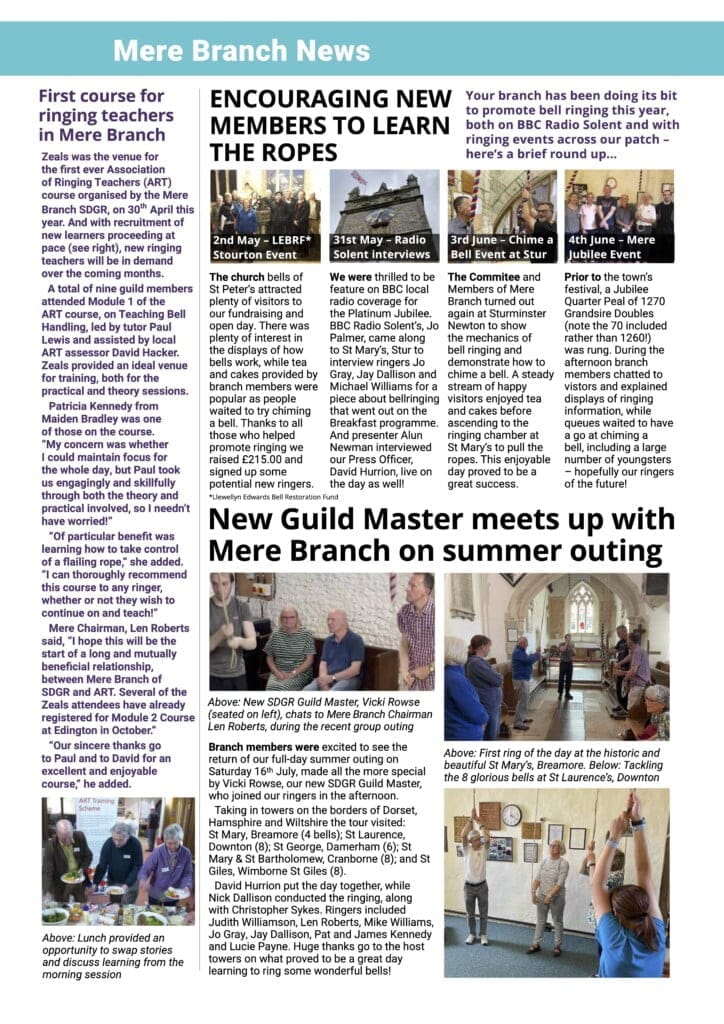 Mere Branch News July 2022