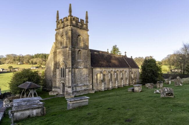Church of St John the Baptist, taken 24th January 2024