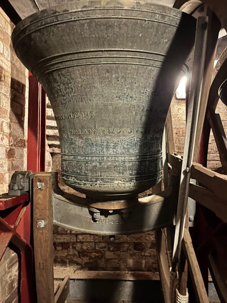 The modern Whitechapel tenor, cast in 1998