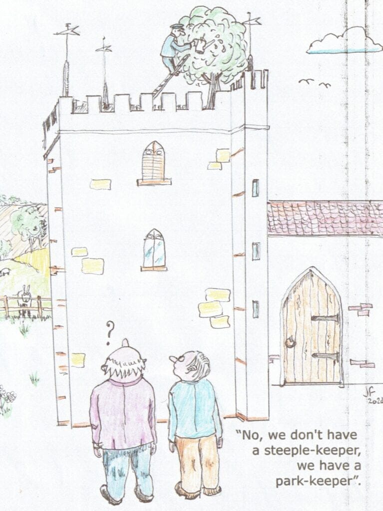 Culmstock Cartoon John Fry