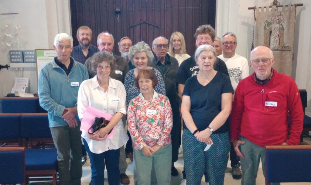 Plain Hunt Training 21st Sep students and helpers