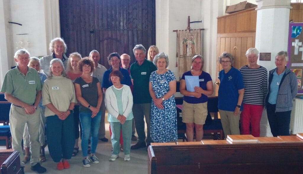 Plain Hunt Training 31st Aug students and helpers