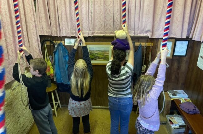 Facing outwards at BP