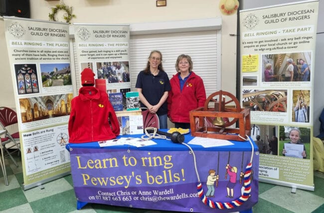 Pvbr table at community event april 2025