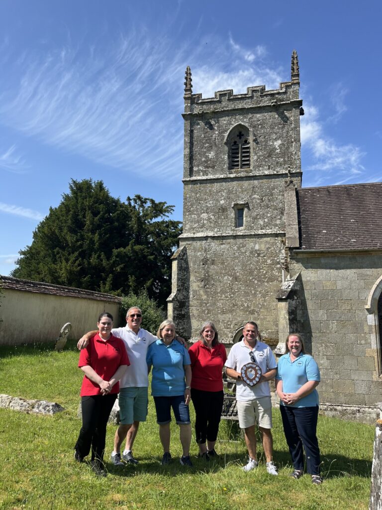 The winning novice band from corfe mullen. Well done!