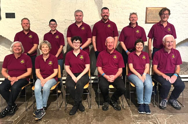 Wimborne band team photo