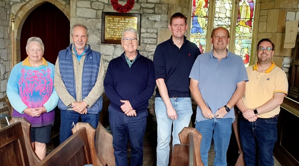 Sherborne Abbey: Jan Keohane, Andy Waring, Tim Phillips, Tim Filtness, Nick Baker, Andrew Fulford
