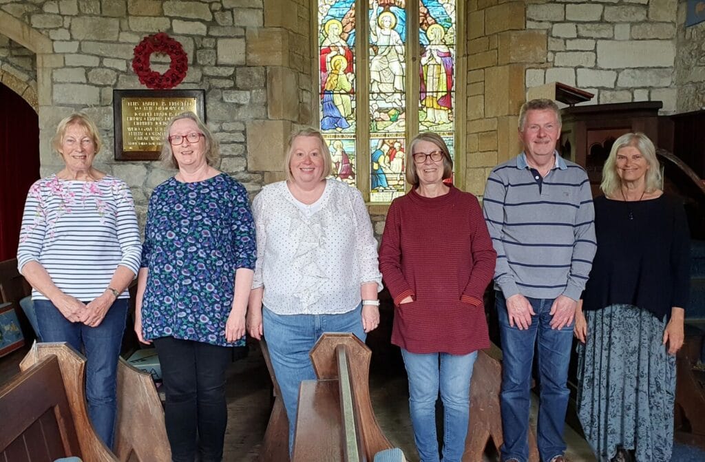 Shipton Gorge/South Perrott: Sue Barrance, Elizabeth Ferguson, Carolyn Hall, Hilary Footit, Richard Footit, Angela Gillingham