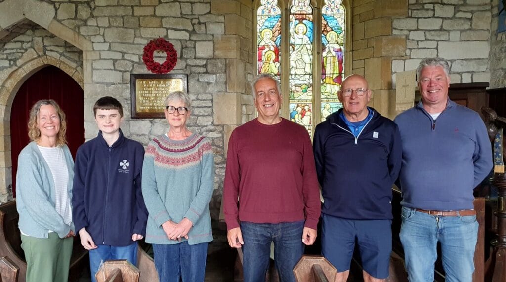 Whitchurch Allstars: Kate Parsons, Harry Symonds (conductor), Alison Hawkins, Rob Parsons, Julian Purvis, Steve Lawrence