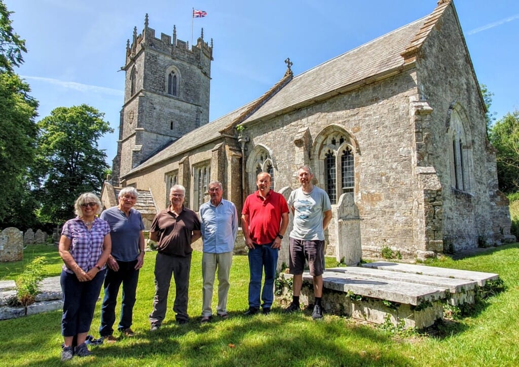 Buckland Newton (Dorchester Branch): Emma Greyson, David Marshall, Andy Waring, David Brooks, Nick Baker, Will Burnett