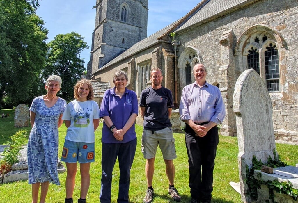 Salisbury Branch: Pat Davidson, Vicki Rowse, Emily Burslem, Tilly Cooper, Tom Burslem, Martin Willson