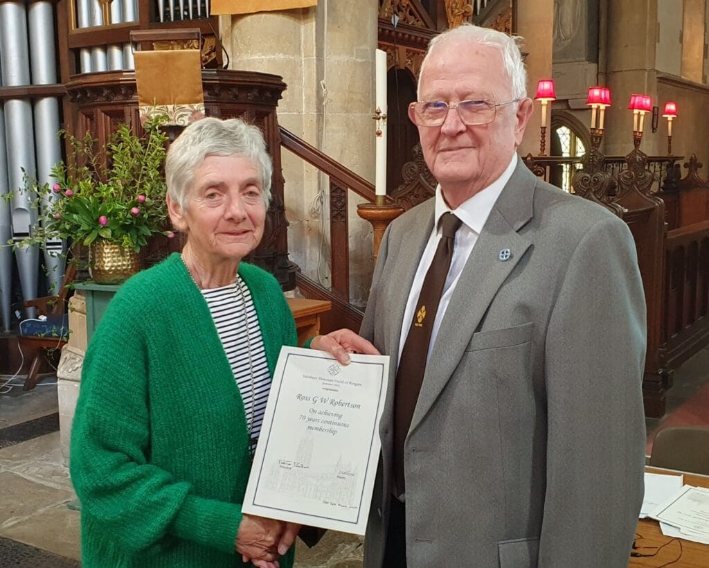Ross Robertson 70 Years