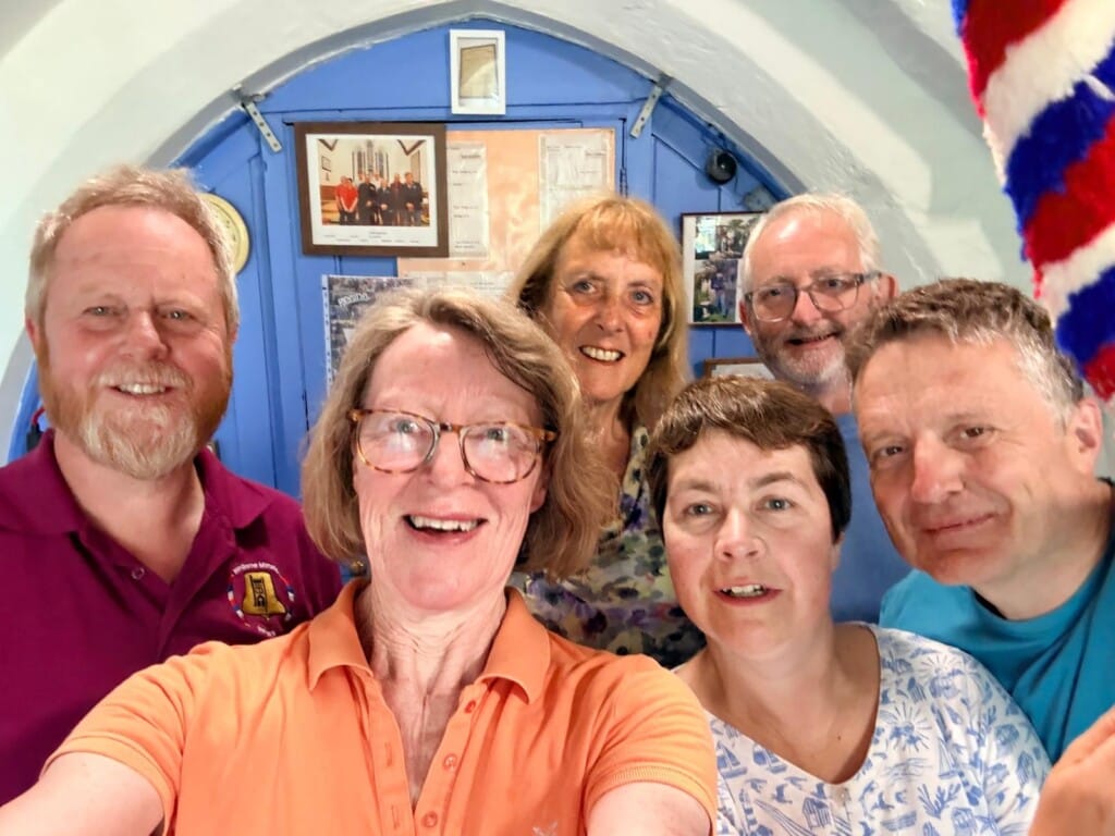 Sally Bedborough's quarter peal band