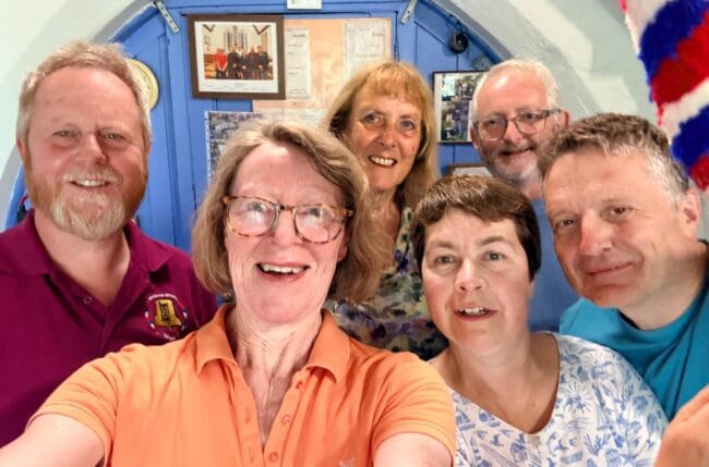 Sally Bedborough's quarter peal band