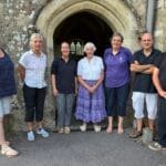 The band that rang in memory of Gordon Heath.