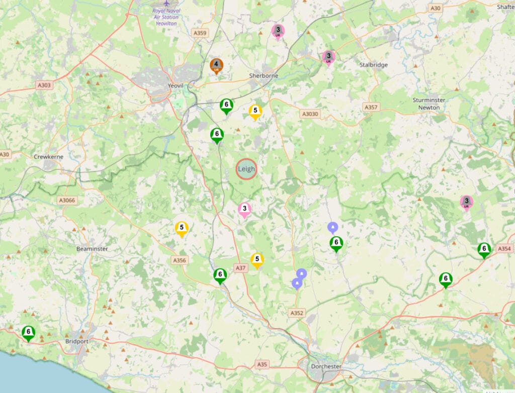 Leigh map