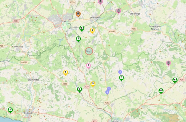 Leigh map