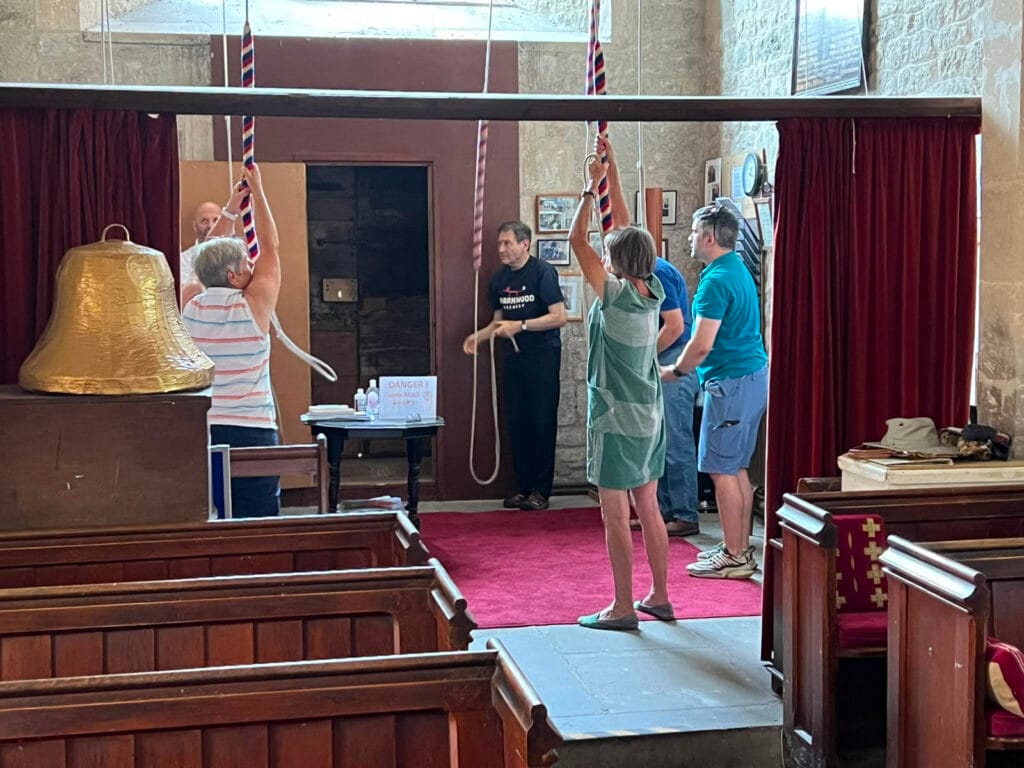 Ringing groundfloor at Urchfont St Michael and All Angels