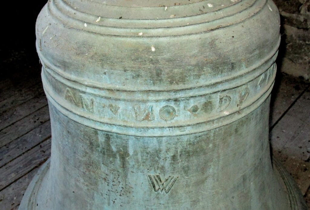 William Warre bell with his signature