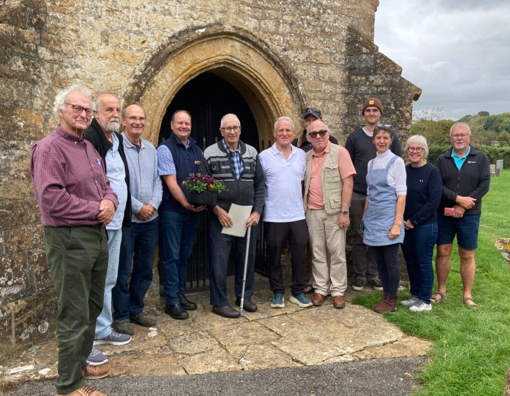 Ken Lessey 50 Year presentation group